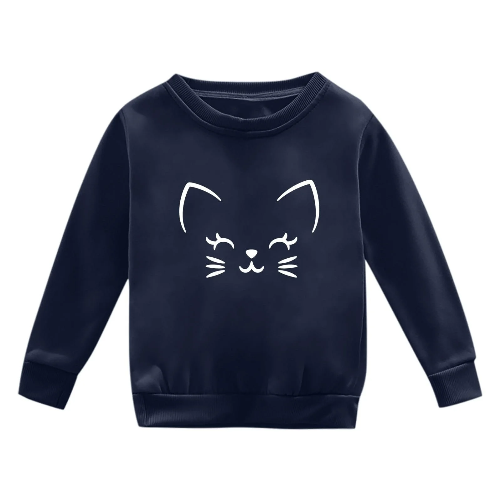 Пуловер для мальчиков, Модный детский худи с круглым вырезом и длинными рукавами с принтом для мальчиков и девочек, Размер 140, Теплый флисовый худи, фото №2