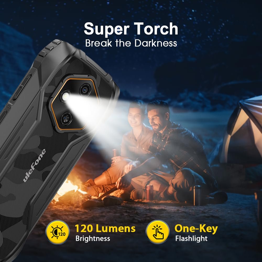 Смартфон Ulefone Rugking 4 Pro 16ГБ + 256ГБ/2ТБ 48Мп + 8Мп 6.56'' HD+ 120Гц 10200мАч IP68 4G/5G, фото №6