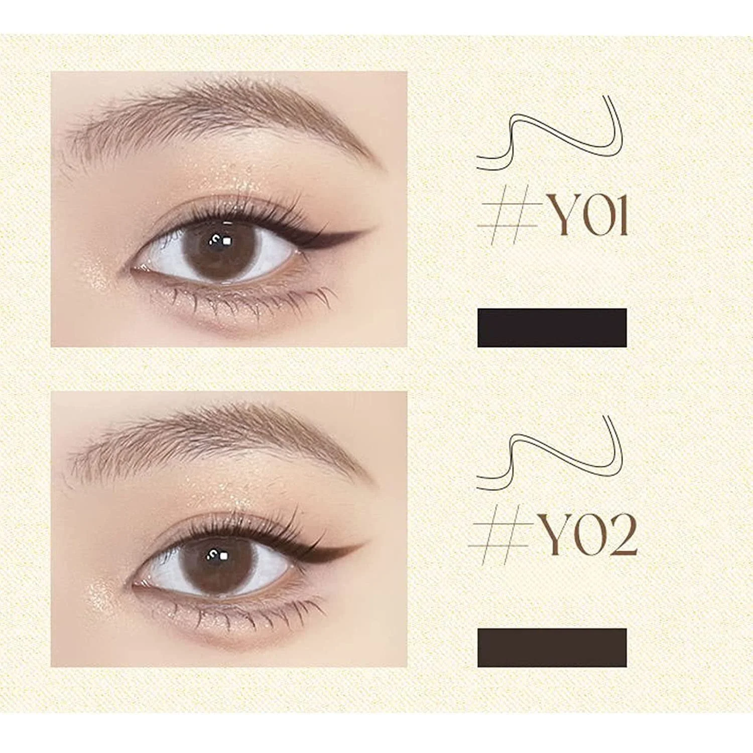 Олівець для нижніх вій з подвійним кінчиком 01# Чорний, фото №3 Олівець для нижніх вій з подвійним кінчиком 01# Чорний, фото №3