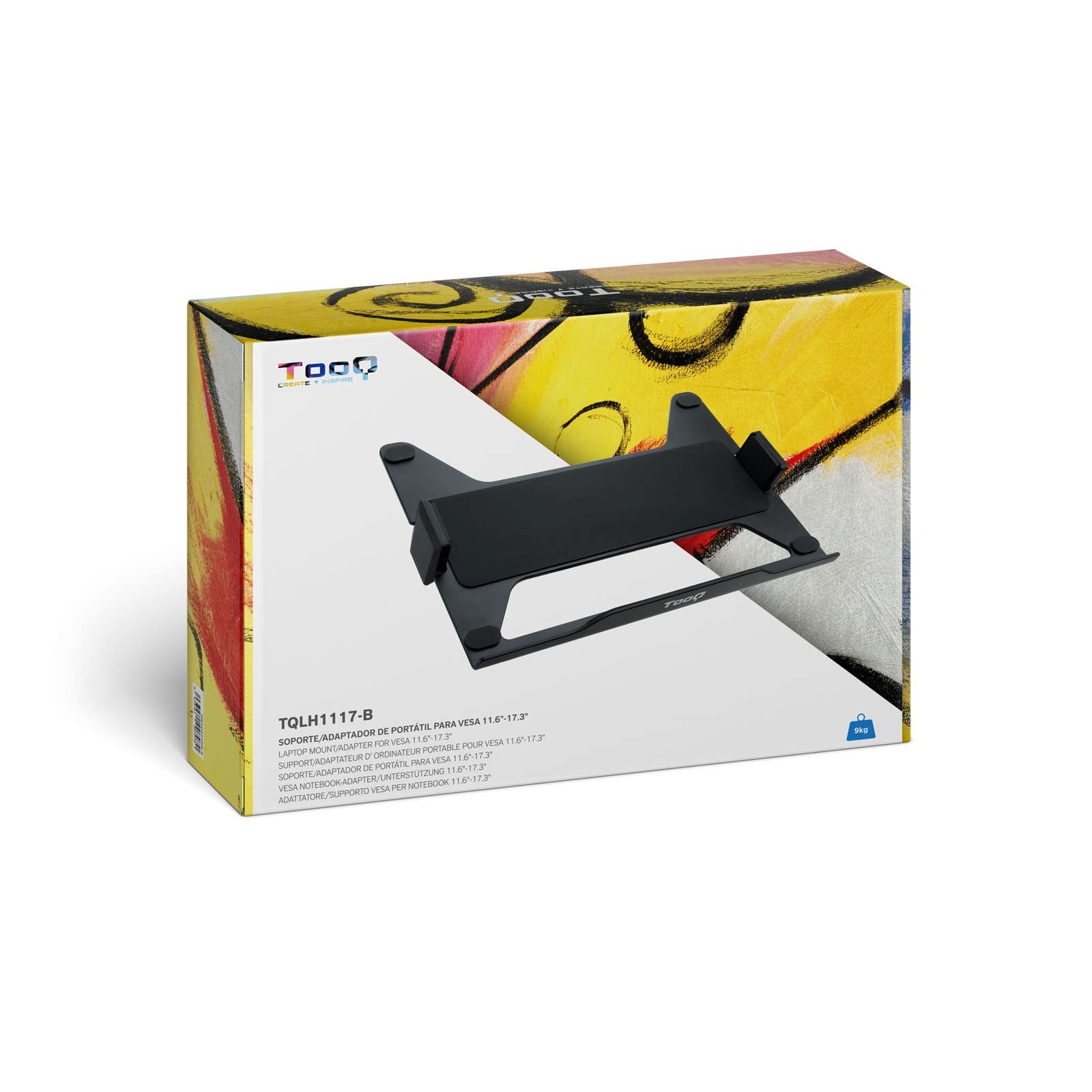 Адаптер VESA TooQ TQLH1117-B, Черный, фото №6