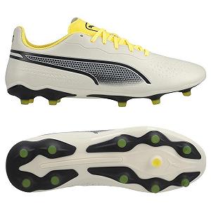 Бутсы Puma King Match FG/AG Бежевый размер 44 - Фото 1