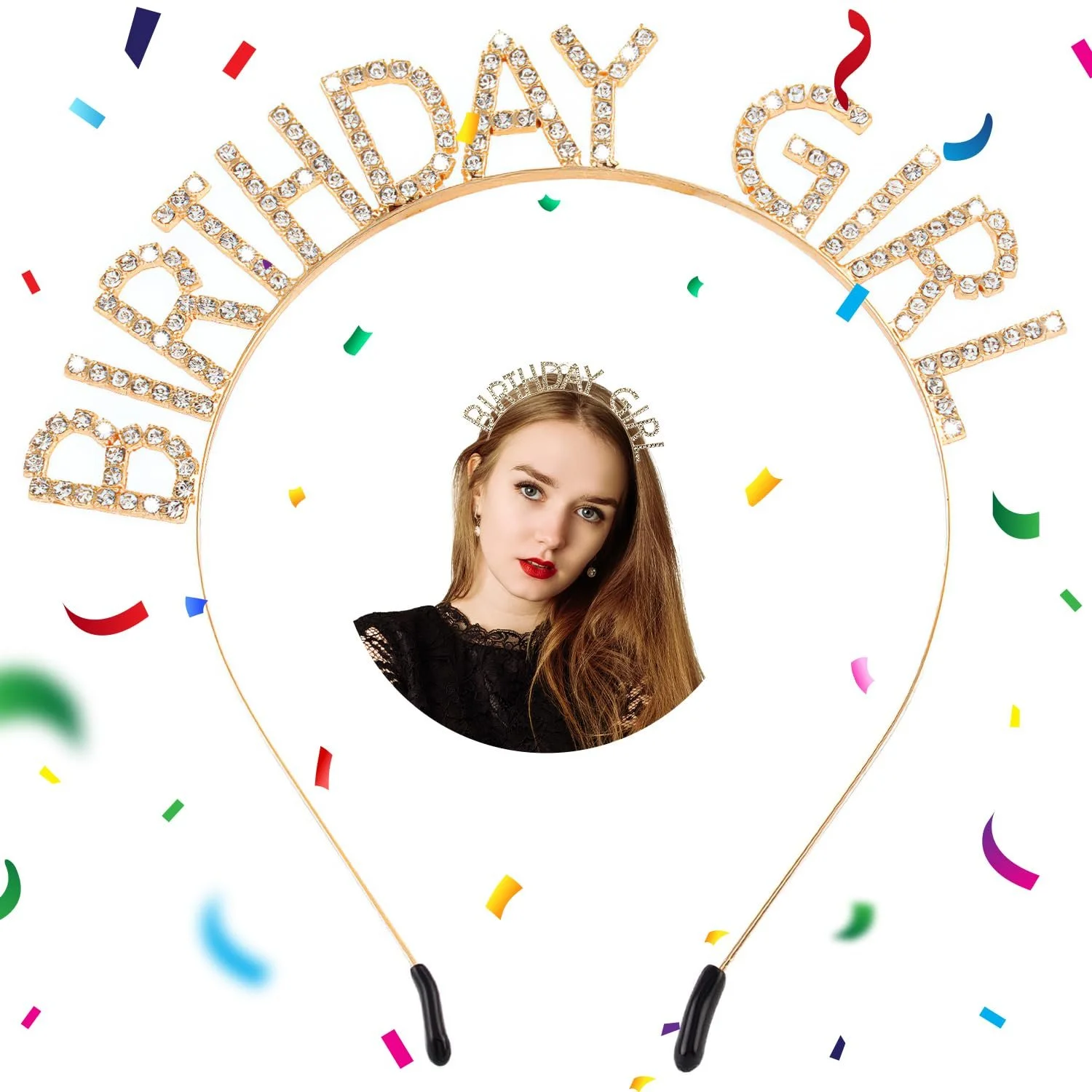 Обруч Корона для Дівчинки на День Народження, фото №1