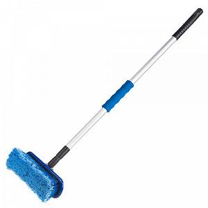 Щетка для мытья автомобилей телескопическая SC1960 длина 78-130 см synthetic.ua - Фото 1