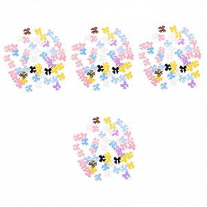 Прикраса для нігтів Healeved, 400 штбантики з смоли - Фото 1