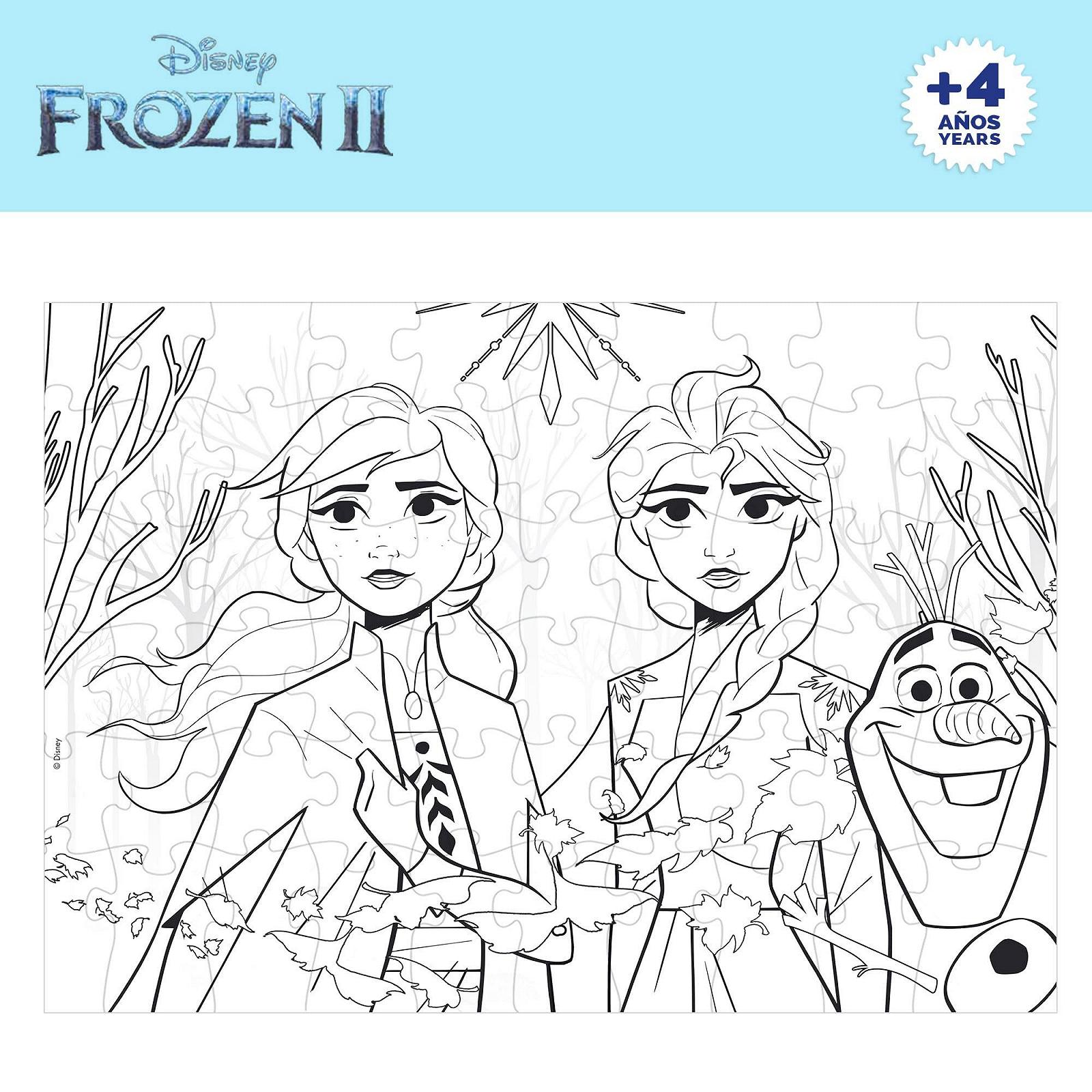 Пазл Disney Df Plus Frozen 60 деталей 50 x 35 см Разноцветный, фото №4 Пазл Disney Df Plus Frozen 60 деталей 50 x 35 см Разноцветный, фото №4
