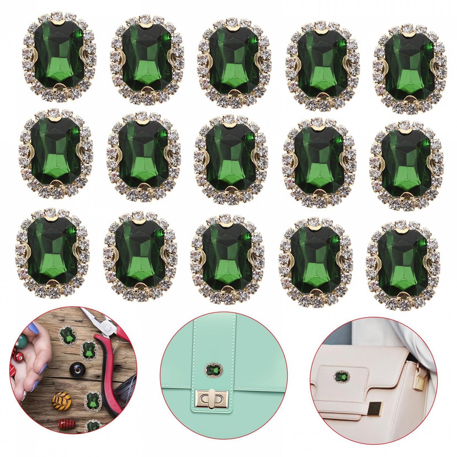 Стразы Пришивные 20шт Декоративные материалы для одежды для творческих проектов и личного дизайна, фото №7