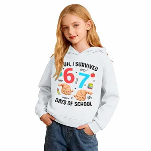 Дитячий Пуловер з капюшоном 67 Numbers Довгий рукав Зимовий - Фото 1