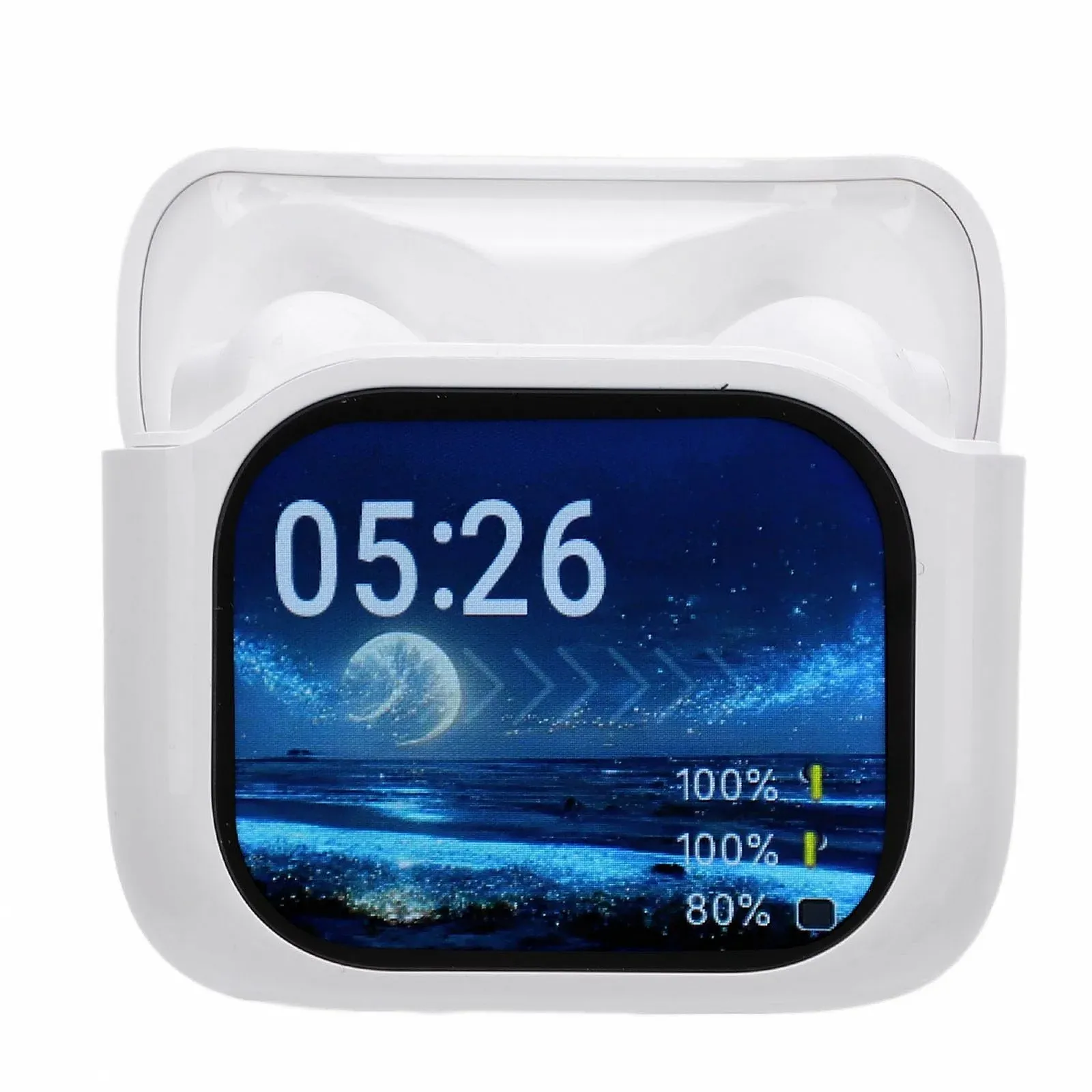 Навушники для усного перекладу, LCD сенсорний екран,  для 137 мов, онлайн, BT 5.4 IPX5 водонепроникний, фото №1