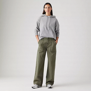 Жіночі джинси Levis - Surplus Straight 2024 Olive Night Pigmen - 23 31 synthetic.ua - Фото 1