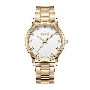 Купить Женские часы BURKER Amy Круглые женские часы с циркониевым браслетом из звеньев Нержавеющая сталь Аналоговый Кварц 3 ATM Водонепроницаемые - 32 мм - Золотой Серебряный Белый, Золотой белый, Браслет - Фото 1 Женские часы BURKER Amy Круглые женские часы с циркониевым браслетом из звеньев Нержавеющая сталь Аналоговый Кварц 3 ATM Водонепроницаемые - 32 мм - Золотой Серебряный Белый, Золотой белый, Браслет - Фото 1