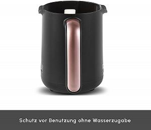 Кавоварка Karaca Hatır Köz Rosegold / 535 Вт / Об'єм 300 мл / Захист від переливу / Режим "Közde Kahve" / Рожеве золото synthetic.ua - Фото 1