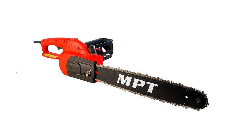 Пила ланцюгова електрична MPT 1600 Вт 405 мм/16" 14 м/с 5400 об/хв MECS1605, фото №4