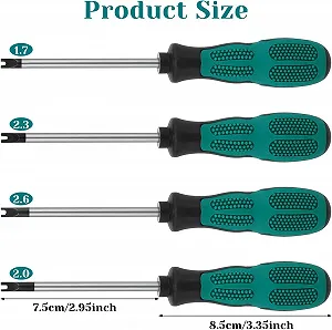 Набір магнітних U-подібних викруток 4 предмети M1.7 / M2.0 / M2.3 / M2.6 CRV synthetic.ua - Фото 1
