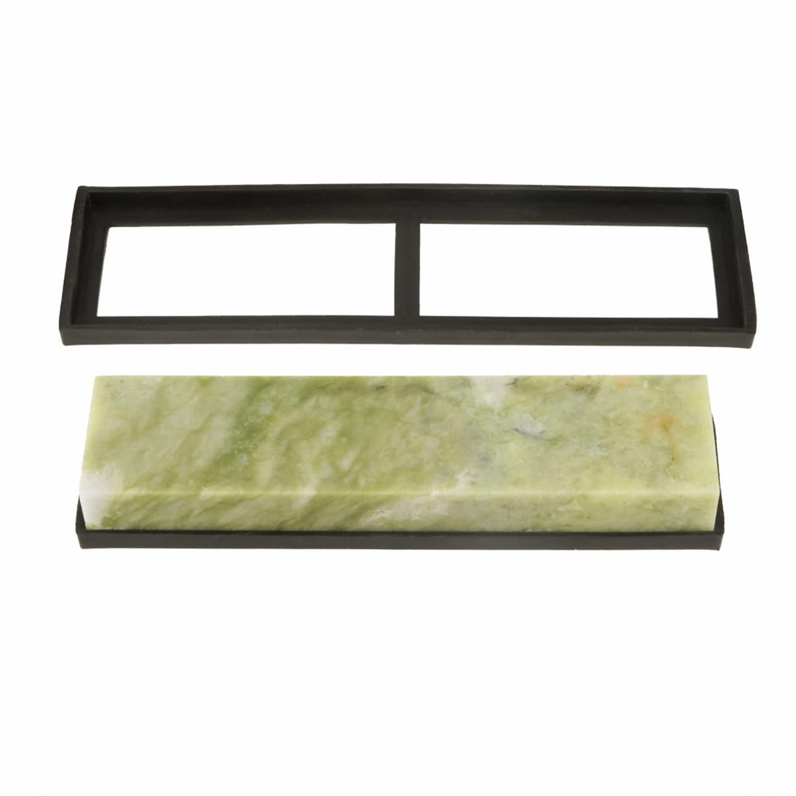 Точильний камінь Qcwwy 10000 Grit смарагдовий з дренажною основою для полірування, фото №7 Точильний камінь Qcwwy 10000 Grit смарагдовий з дренажною основою для полірування, фото №7