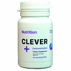 Амінокислотний комплекс CLEVER Concentration EntherMeal 30 капсул