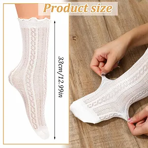 Шкарпетки з оборками TIESOME, 4 пари synthetic.ua - Фото 1