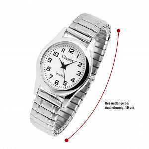 Жіночий годинник Classix 1700009, сріблястий, браслет synthetic.ua - Фото 1