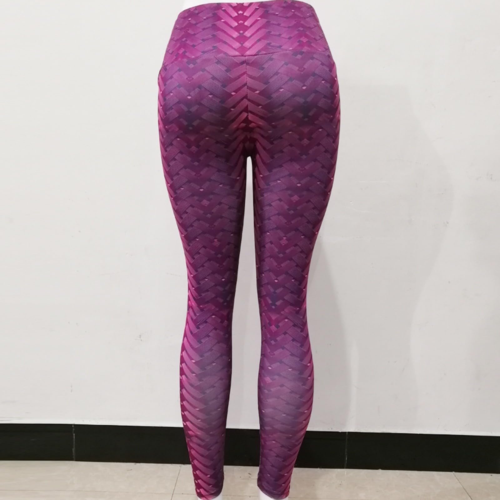 Легінси Жіночі Стретч з принтом Для тренувань Laufhose Basisschicht Leggins 3/4, фото №2