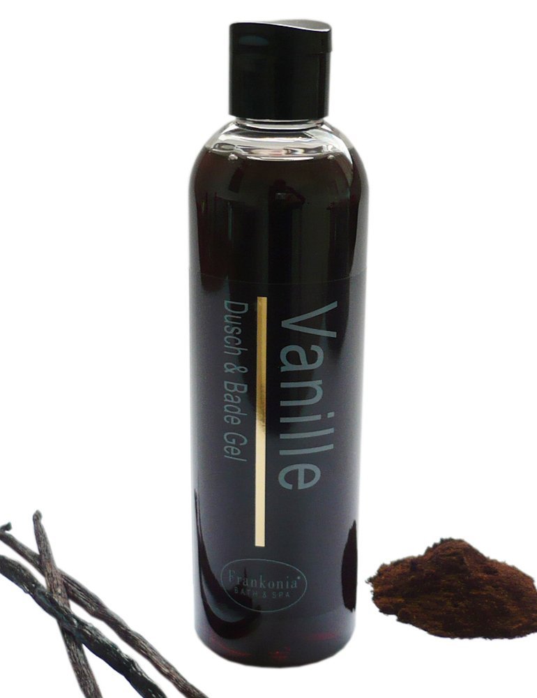 Гель для душу та піна для ванни Frankonia BATH & SPA Vanilla з мигдальною олією 250 мл, фото №1