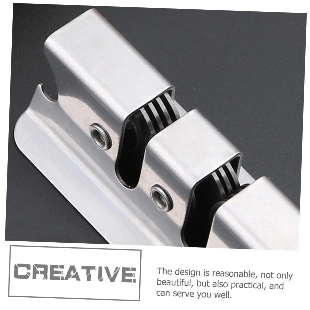 Точилка для ножниц и ножей из нержавеющей стали эргономичная ручная, фото №4