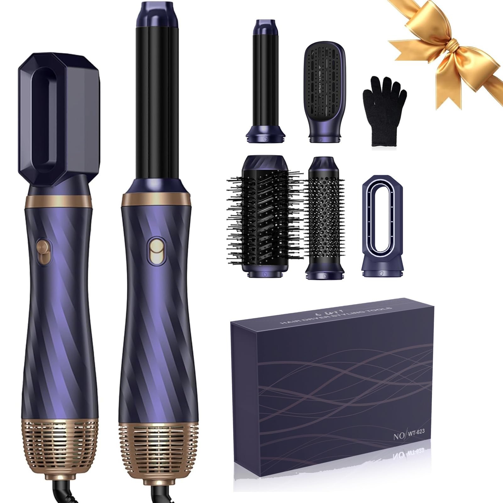 Стайлер для волосся UMIGA Airstyler Set 6 in 1 1000 W 3 налаштування температури, фото №1 Стайлер для волосся UMIGA Airstyler Set 6 in 1 1000 W 3 налаштування температури, фото №1