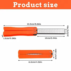 Точильний камінь Складаний Алмазний 400/600 Grit synthetic.ua - Фото 1