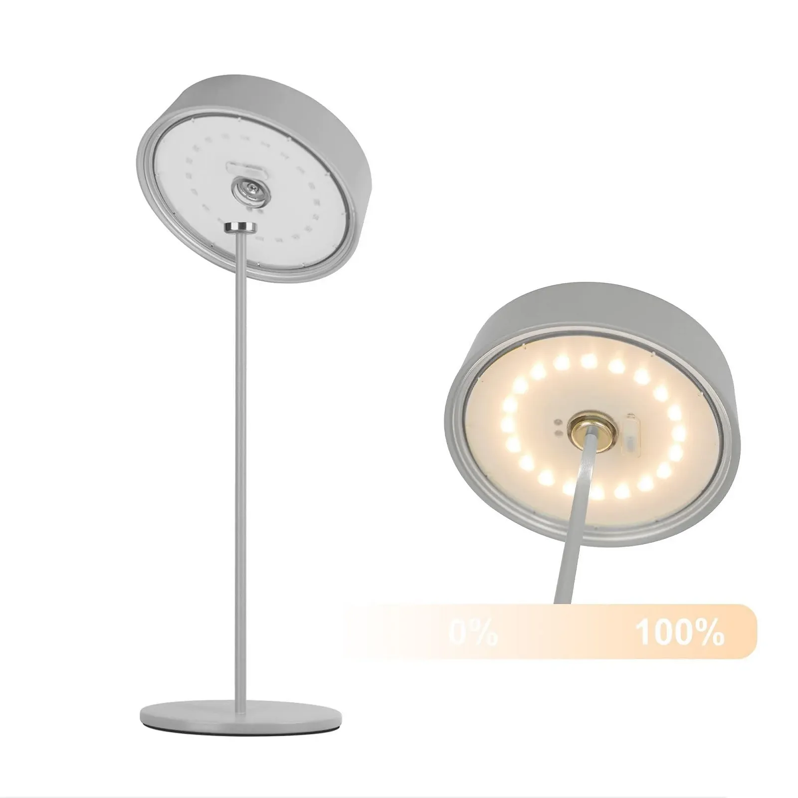 Настільна лампа Palmina 901 LED Регульована яскравість 4400 mAh Бездротова IP54, фото №3