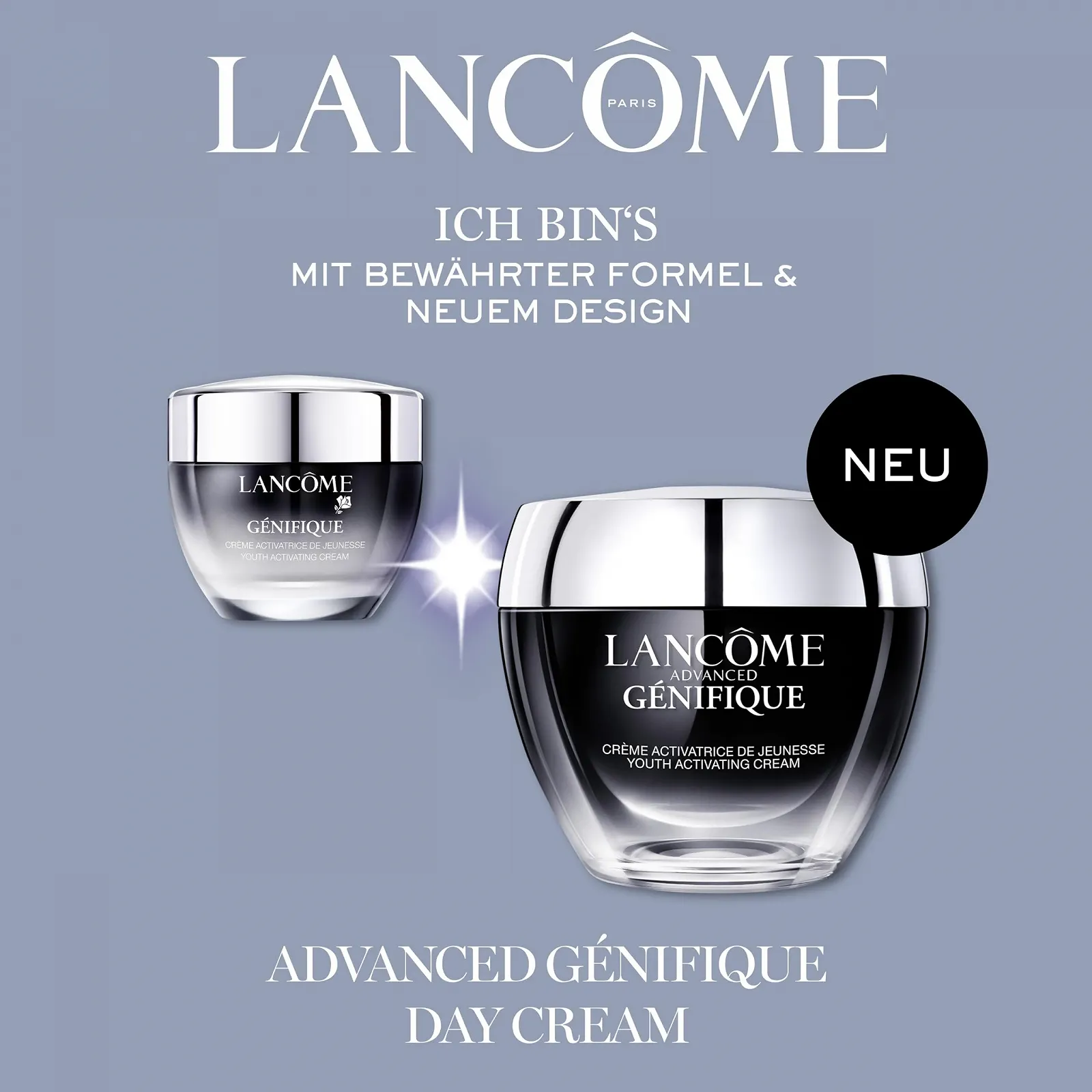 Денний крем Lancôme Génifique Cream антивіковий зволожуючий з гіалуроновою кислотою 50 мл, фото №4 Денний крем Lancôme Génifique Cream антивіковий зволожуючий з гіалуроновою кислотою 50 мл, фото №4