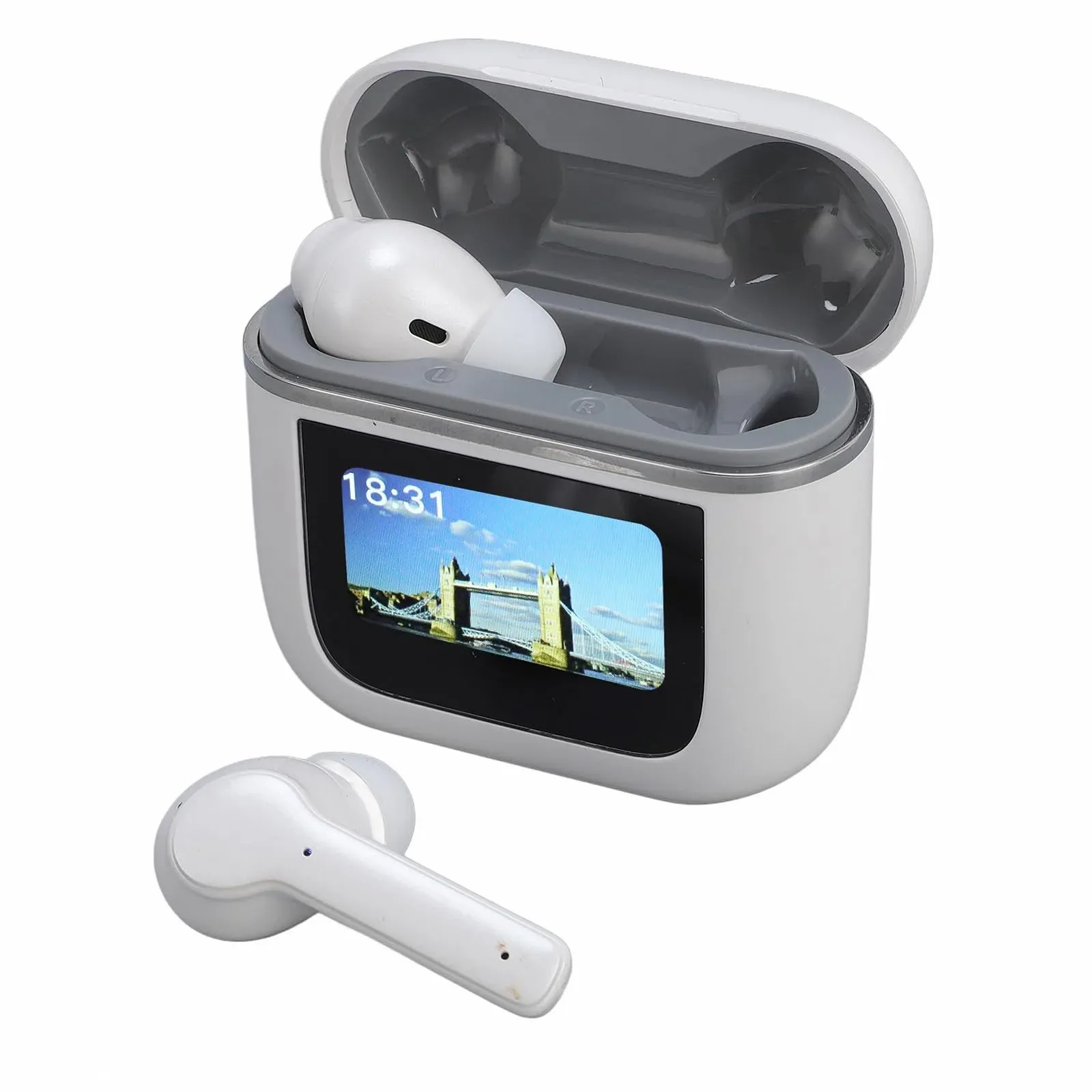 Навушники-перекладачі Білий, фото №1