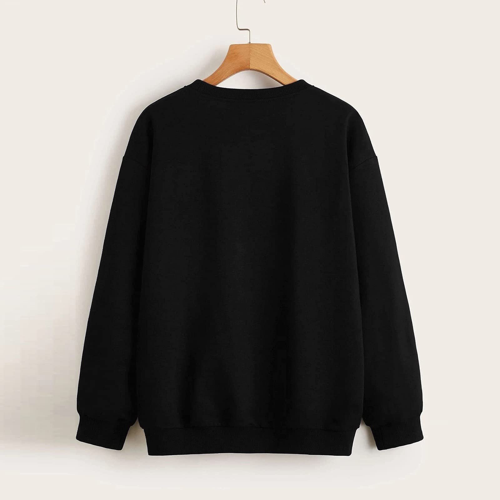 Женский Свитшот Los Angeles California Винтажный Колледж Круглый вырез Легкий Свободный Длинный рукав Буква Однотонный Смешной 2025, фото №3