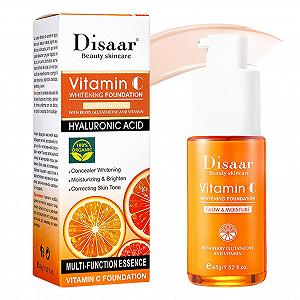 Купити Фонд Vesone Vitamin C Liquid 1.52 fl.oz Зволожуючий Brightening Liquid Full Coverage - Фото 1 Фонд Vesone Vitamin C Liquid 1.52 fl.oz Зволожуючий Brightening Liquid Full Coverage - Фото 1