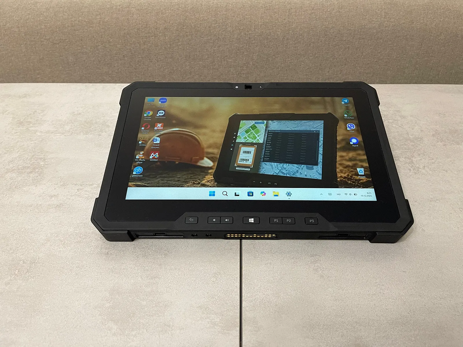 Захищений планшет Dell 7212 Rugged, 11.6" FHD, i5-7300U, 8GB, 256GB, фото №1 Захищений планшет Dell 7212 Rugged, 11.6" FHD, i5-7300U, 8GB, 256GB, фото №1