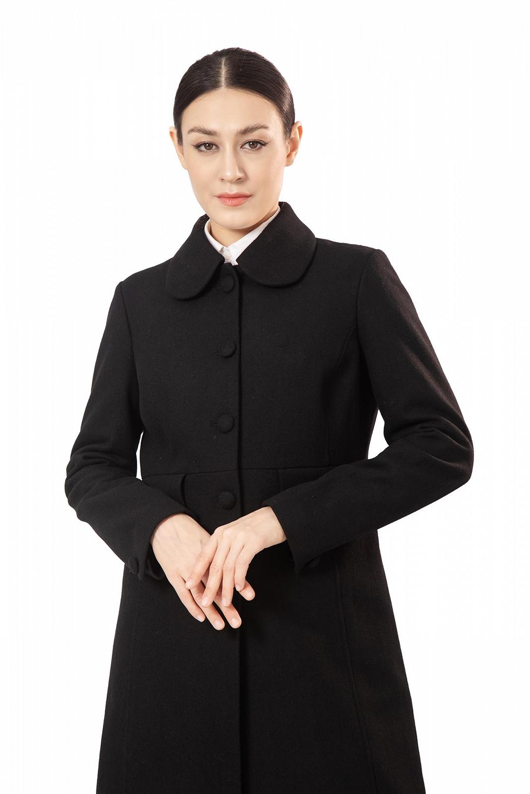 Пальто Ava Luke Вовняне Весняне Легке, фото №4