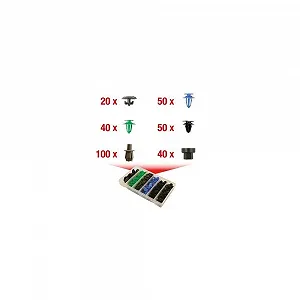 Комплект клипс кузова KS TOOLS 420.0600 - Фото 1