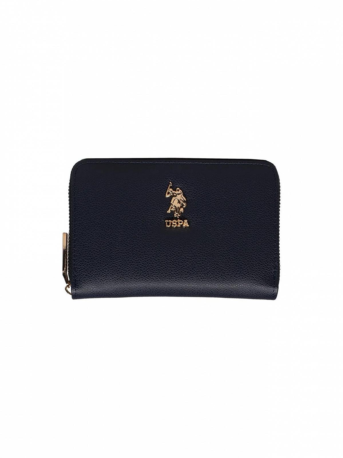 Гаманець U.S. POLO ASSN. New Jones Zip Around M Navy Синій, Класичний, фото №1