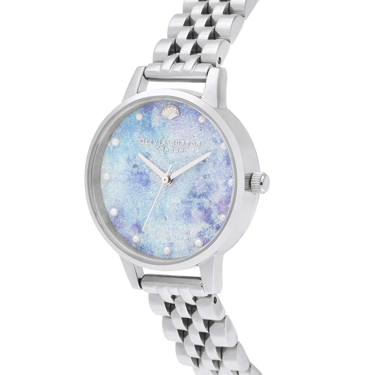 Жіночий аналоговий кварцовий годинник Olivia Burton Under The Sea Collection OB16US43, сріблястий, нержавіюча сталь, фото №2