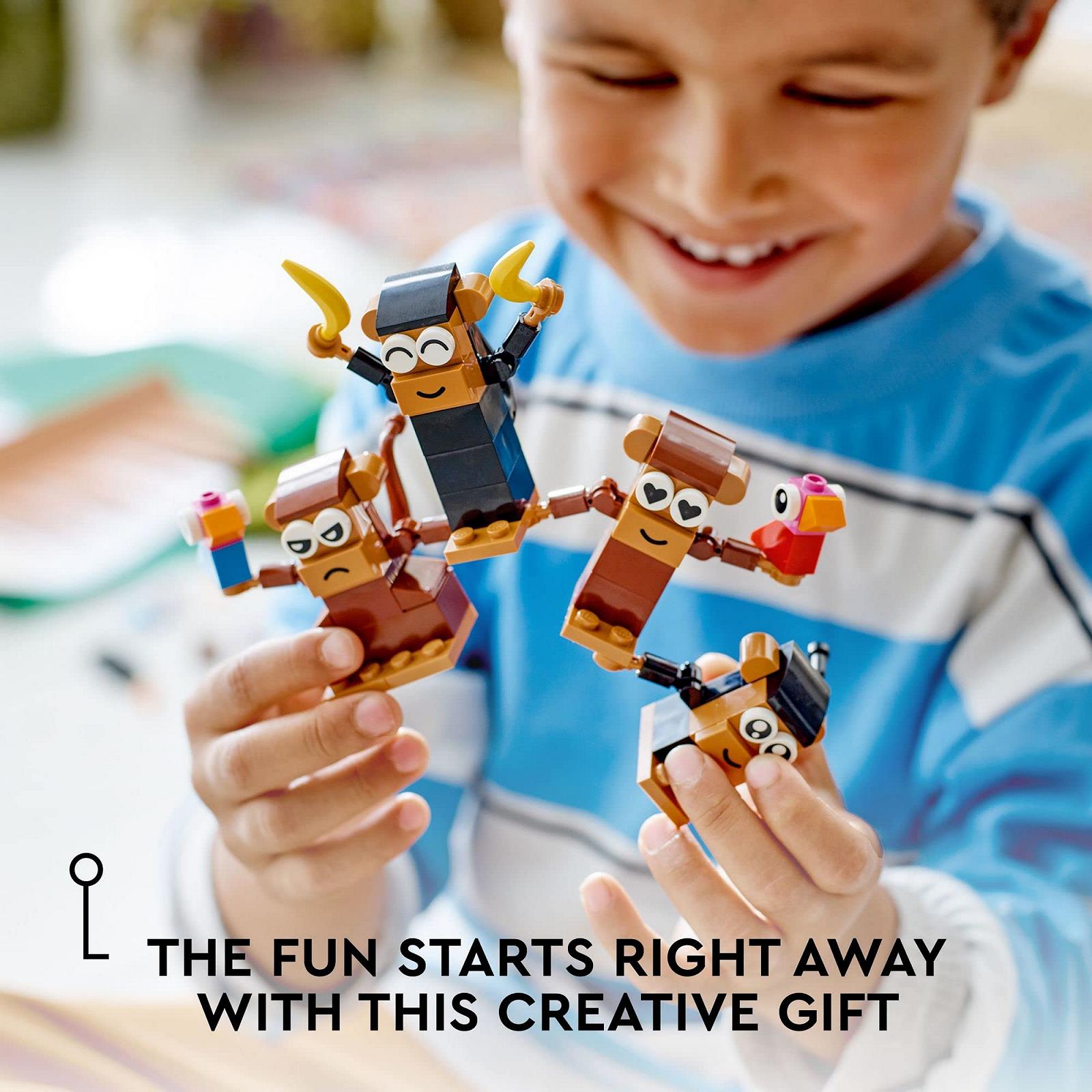 Конструктор LEGO Classic Creative Monkey Fun 11031, фото №6