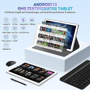 Планшет 10.1" ANTEMPER D115 8+8/128Gb 8 ядер Android 13 7000 mAh Black synthetic.ua - Фото 1