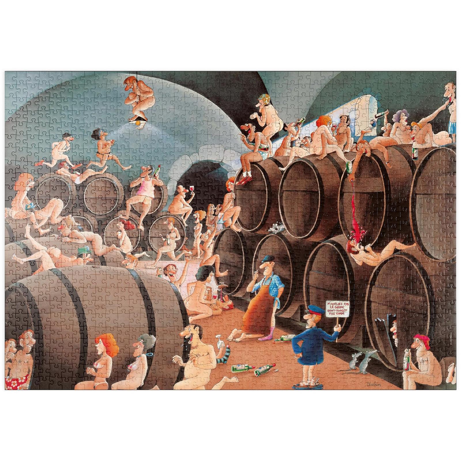 Пазл Heye Puzzle MyPuzzle Special Collection Cartoon Classics Вино - Blachon 1000 элементов, фото №1