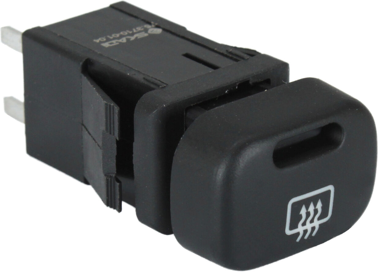 Кнопка вимикач обігріву заднього скла 2115 нов взір Skadi, фото №1