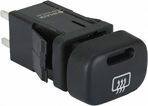 Кнопка вимикач обігріву заднього скла 2115 нов взір Skadi - Фото 1