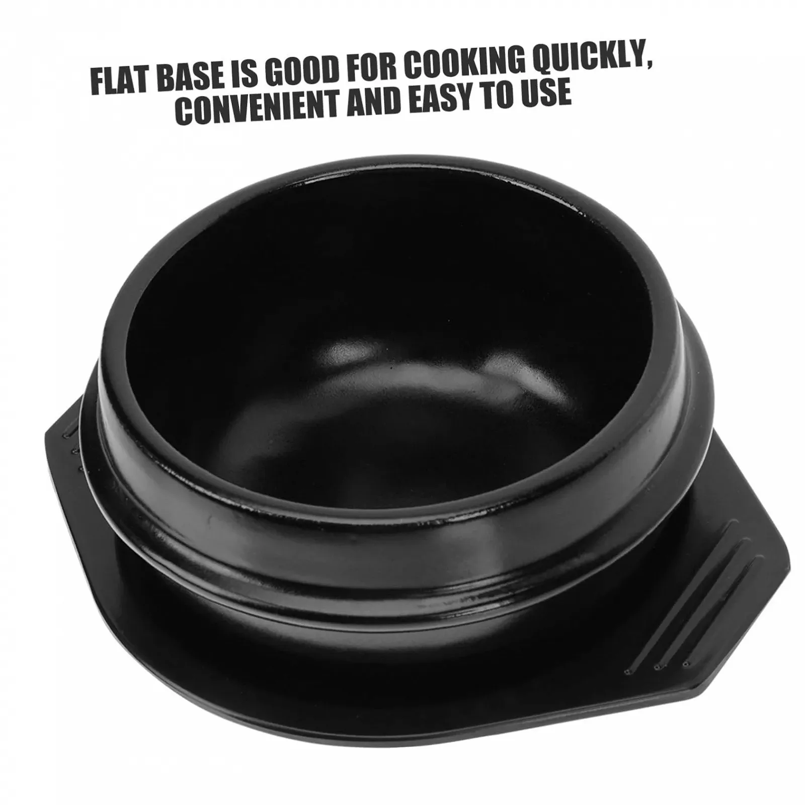 Кастрюля керамическая с подносом термостойкая энергосберегающая, фото №9