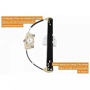 Склопідйомник VAICO V10-8744 оригінальна якість VAICO AUDI SEAT SKODA VW VAG synthetic.ua - Фото 1