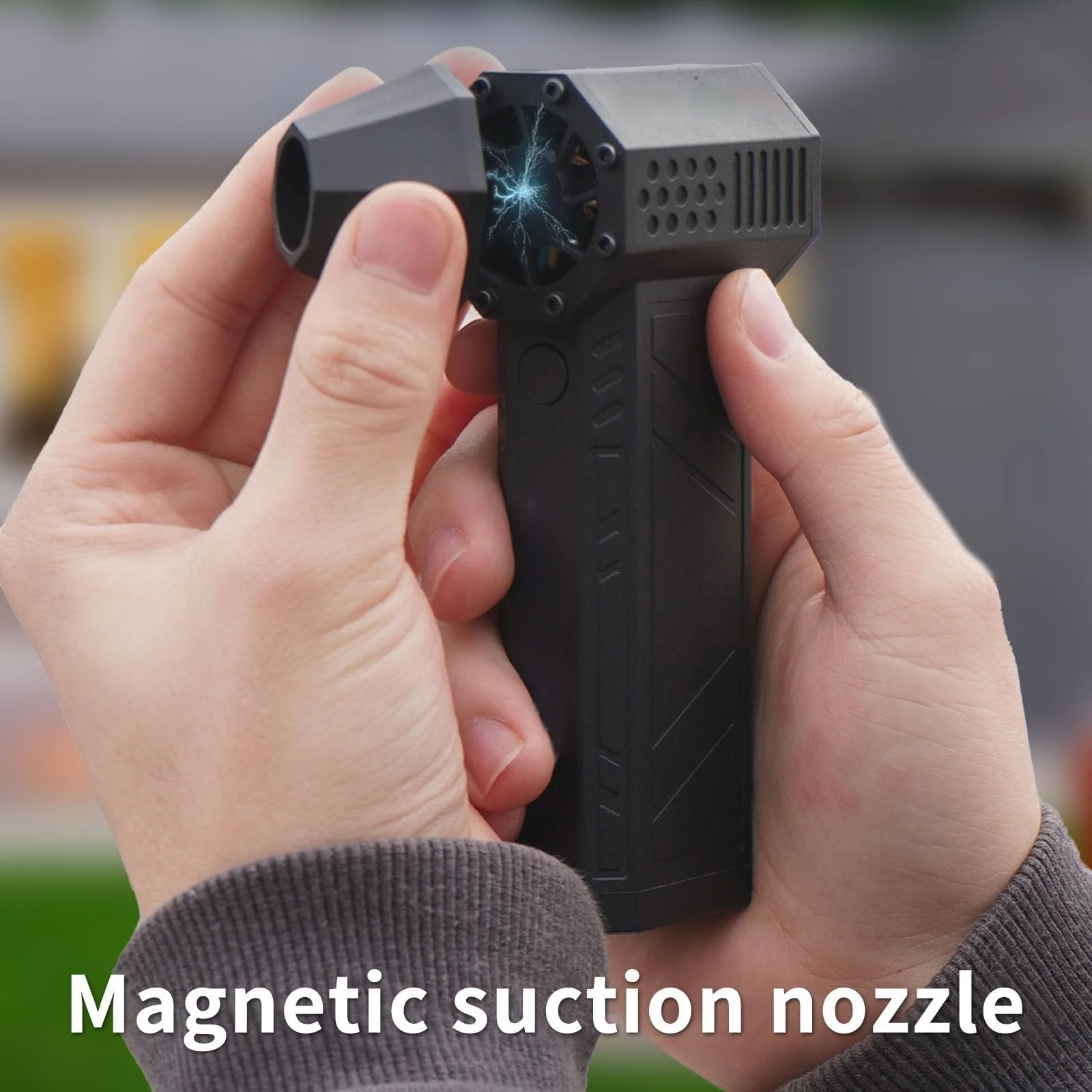 Електрична повітродувка 130,000 RPM 3 швидкості з щіткою для чищення USB Quick Charge, фото №6