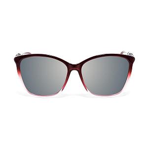 Сонцезахисні окуляри Swarovski SK0185-D 69C Shiny Bordeaux 59/15, Фіолетовий - Фото 1