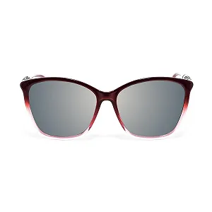 Сонцезахисні окуляри Swarovski SK0185-D 69C Shiny Bordeaux 59/15, Фіолетовий - Фото 1