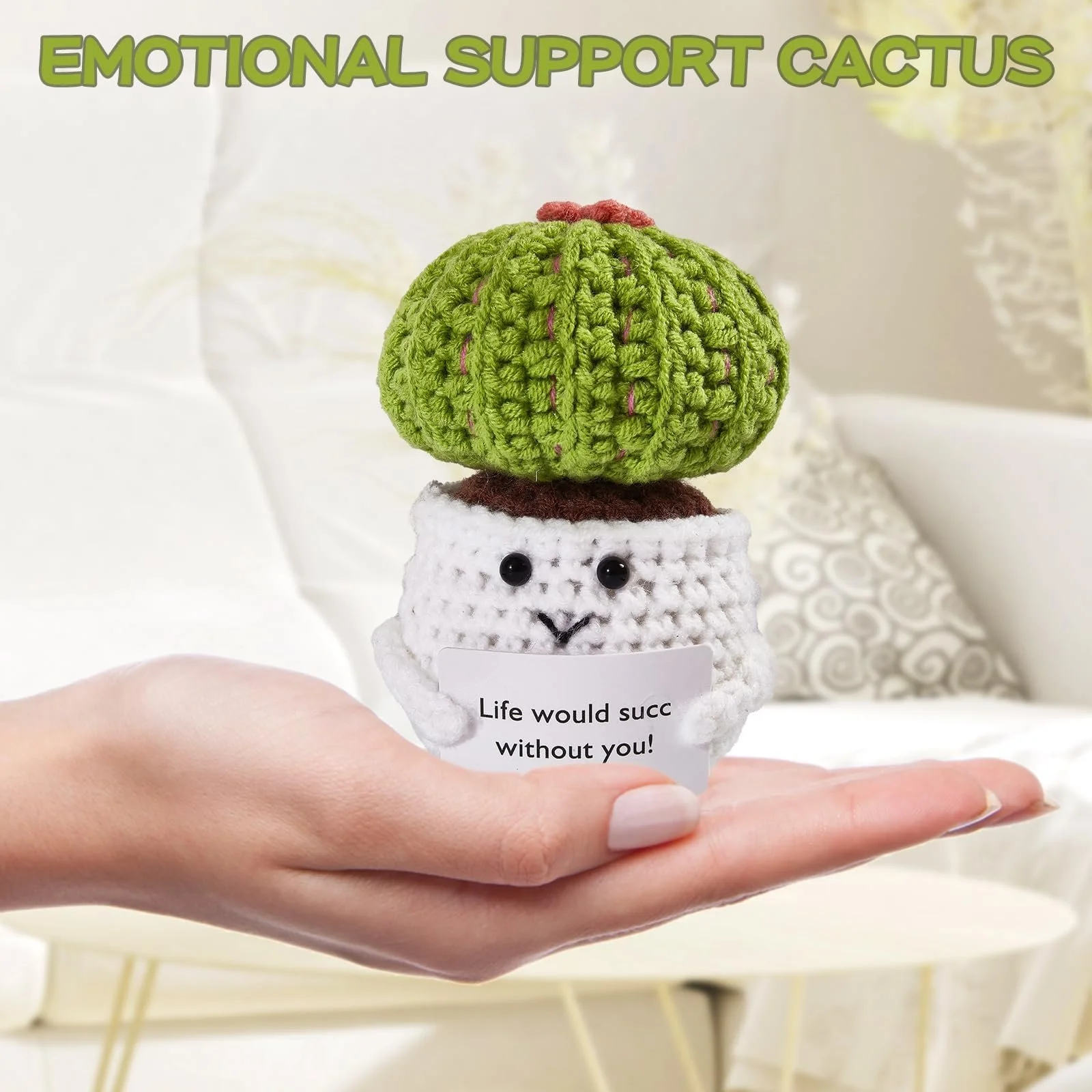 Bambebe Positive Cactus, Мини Плюшевые Фигурки, фото №5 Bambebe Positive Cactus, Мини Плюшевые Фигурки, фото №5