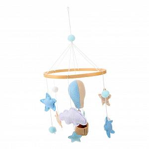 Карусель на ліжечко Фетр CATIEBYE Mobile Für Kinderbett Зірковий Антиквар Настінний Антиквар Підвісний Орнамент Декорація для дитячої кімнати - Фото 1