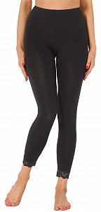 Леггинсы Merry Style 7/8 Женские Комфортные с кружевом из вискозы MS10-342 - Фото 1