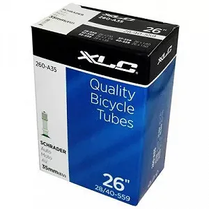 Велосипедная камера XLC 26 x1.0/1.5 (25/40-559) AV35мм 2508261200 - Фото 1